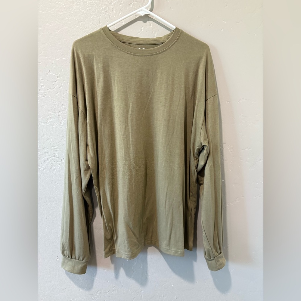 Shein Olive Green Long Sleeve